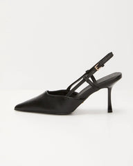 Isabel Pointed Toe Slingback Heels
