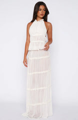 Wildflower Days Maxi Skirt Vanilla Bean