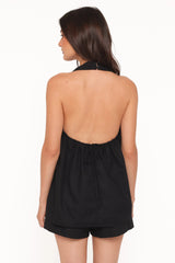 Lysandra Short Set Black