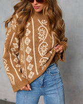 Homebody Season Abstract Sweater