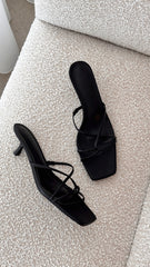 Kaila Heel Black