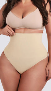 BZEZ Mid Fit Control Thong Bare