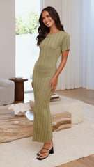 Mari Maxi Dress Sage