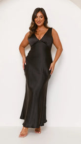 Sofia Maxi Dress Black