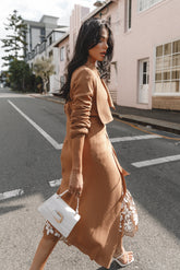 Audrina Cardigan Camel