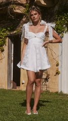 Karis Mini Dress White