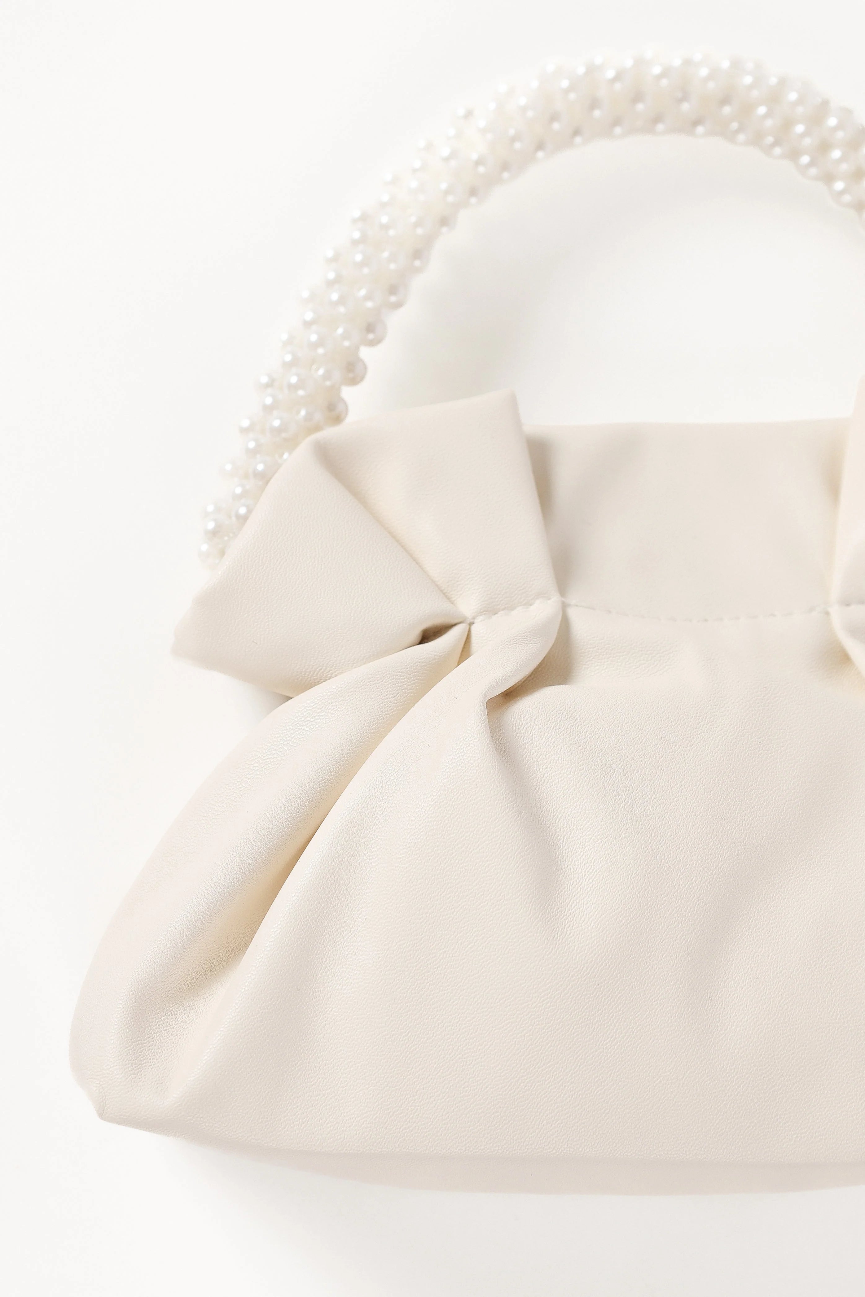 Mia Pearl Bag White