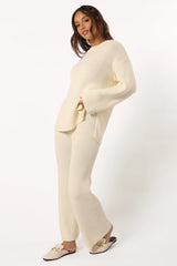 McKinley Knit Pant Cream