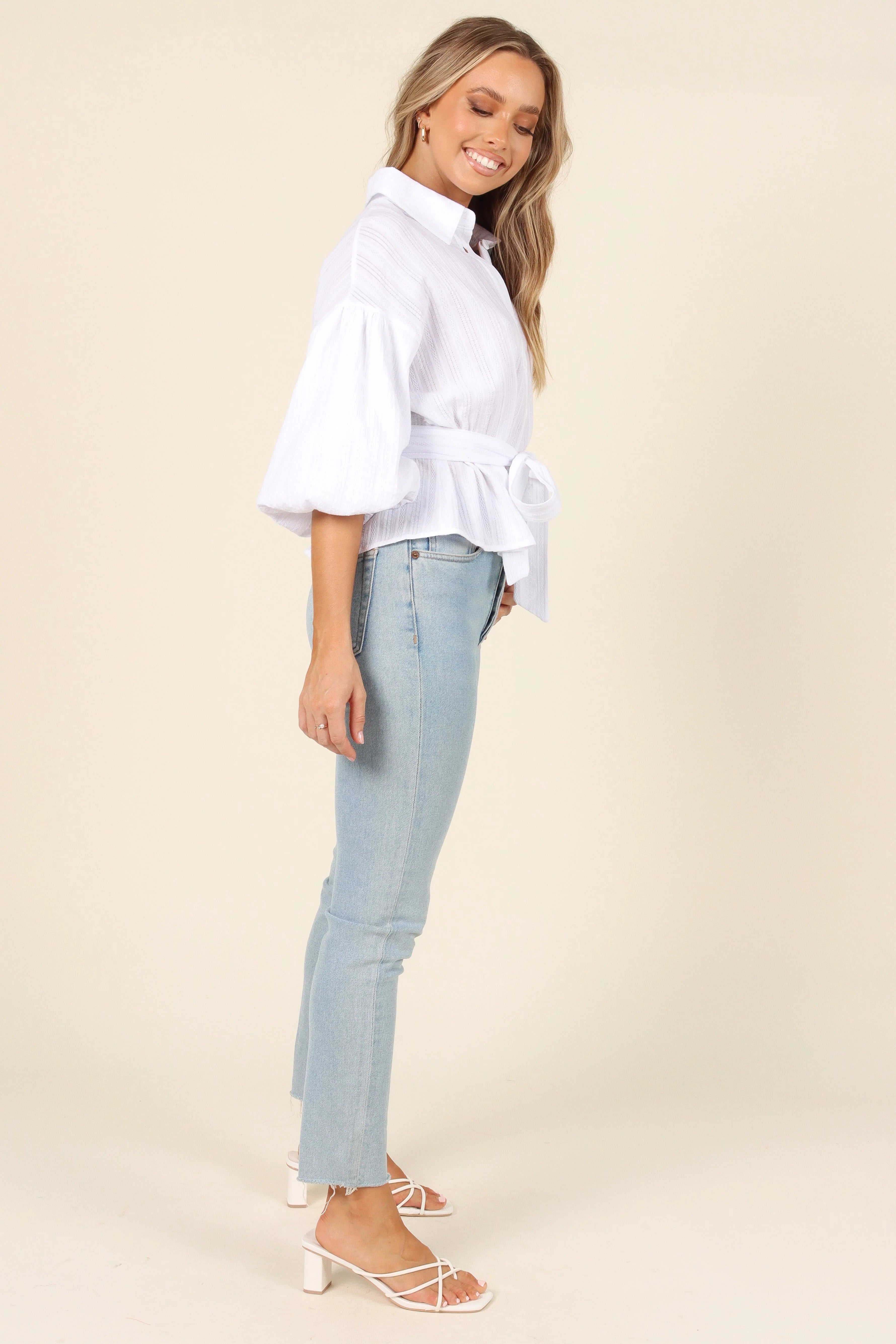 Sofia Top White