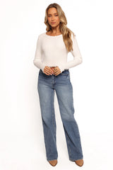 Kya Knit Top White