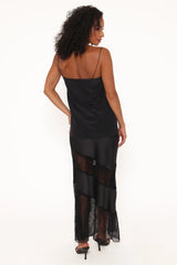 Winona Lace Maxi Skirt Black