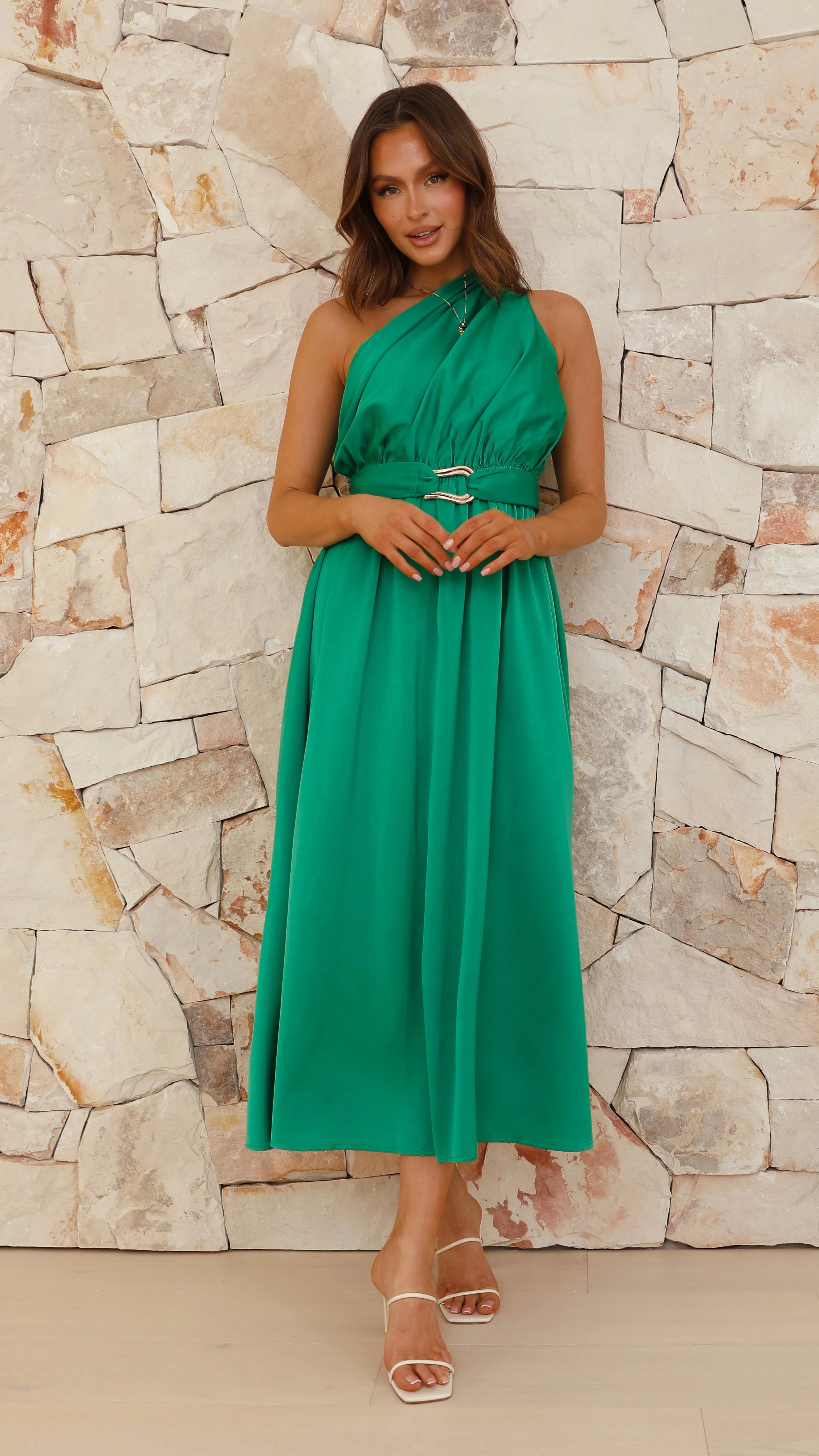 Hadas Maxi Dress Green