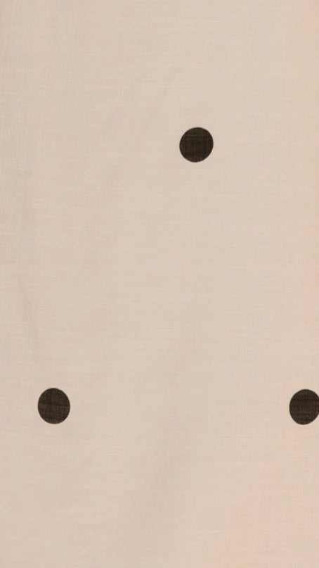 Nalu Mini Dress Cream Polka