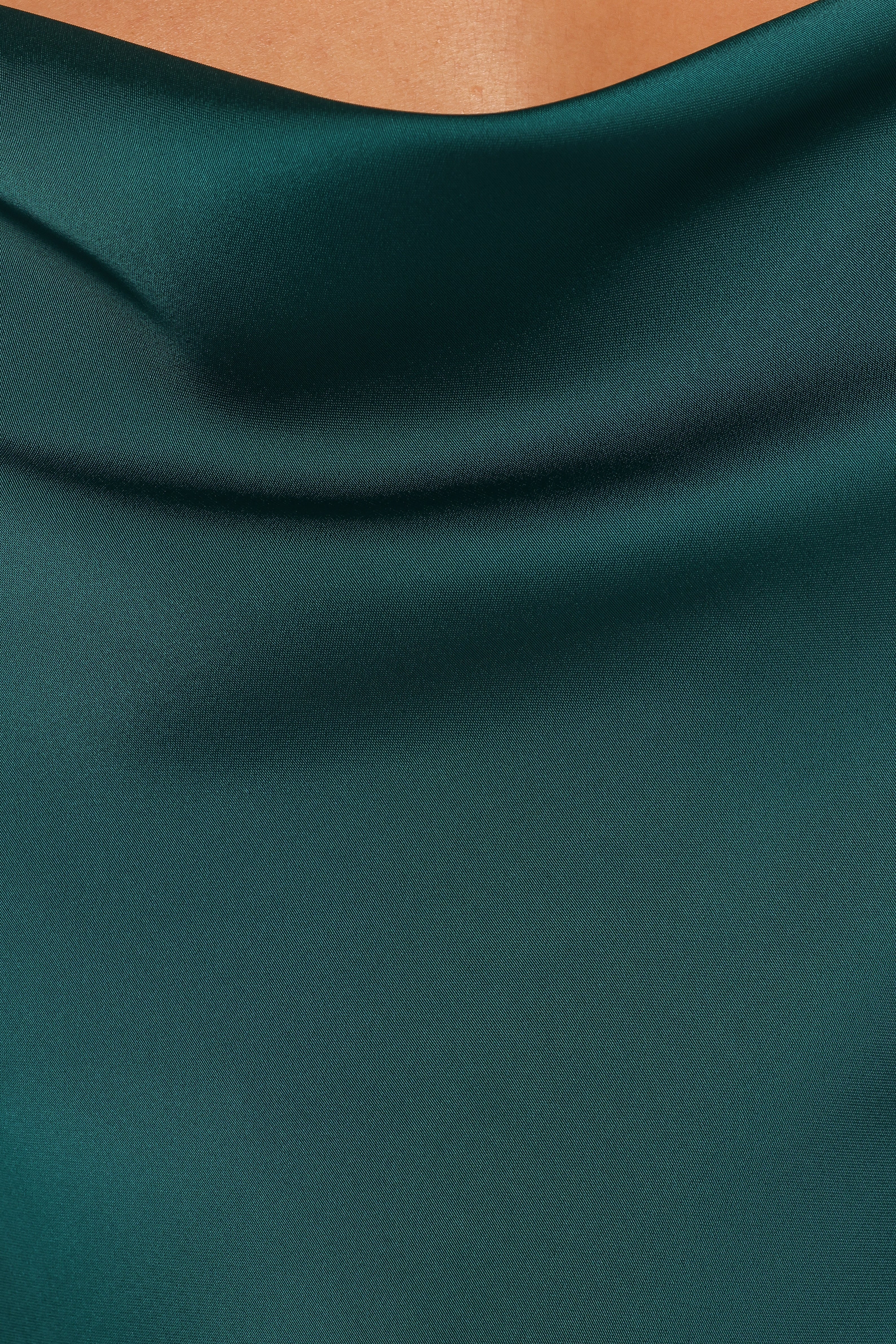 Reyna Off Shoulder Maxi Dress Emerald Green