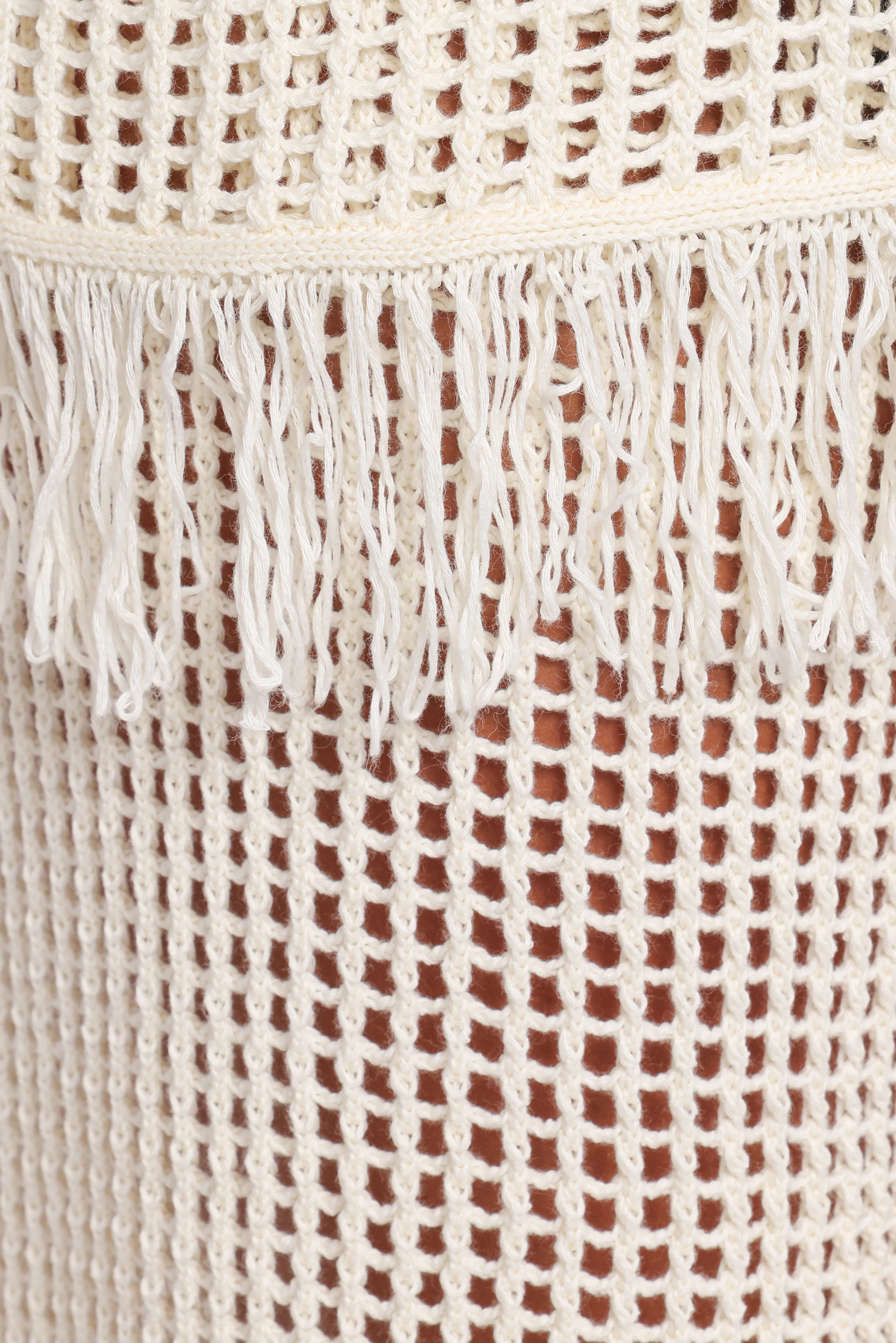 Lorna Knitted Top Off White