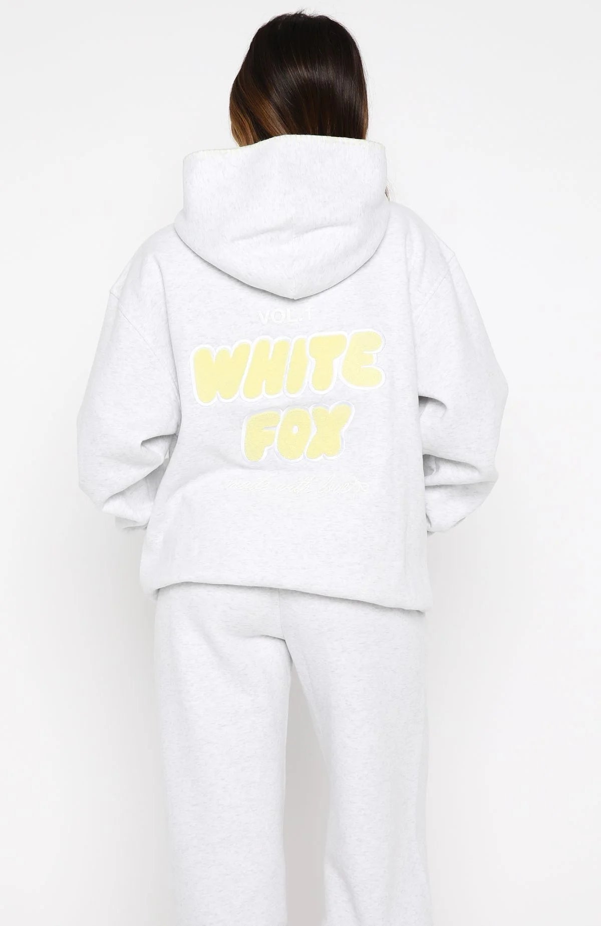 Vol 1 Oversized Hoodie Grey Marle