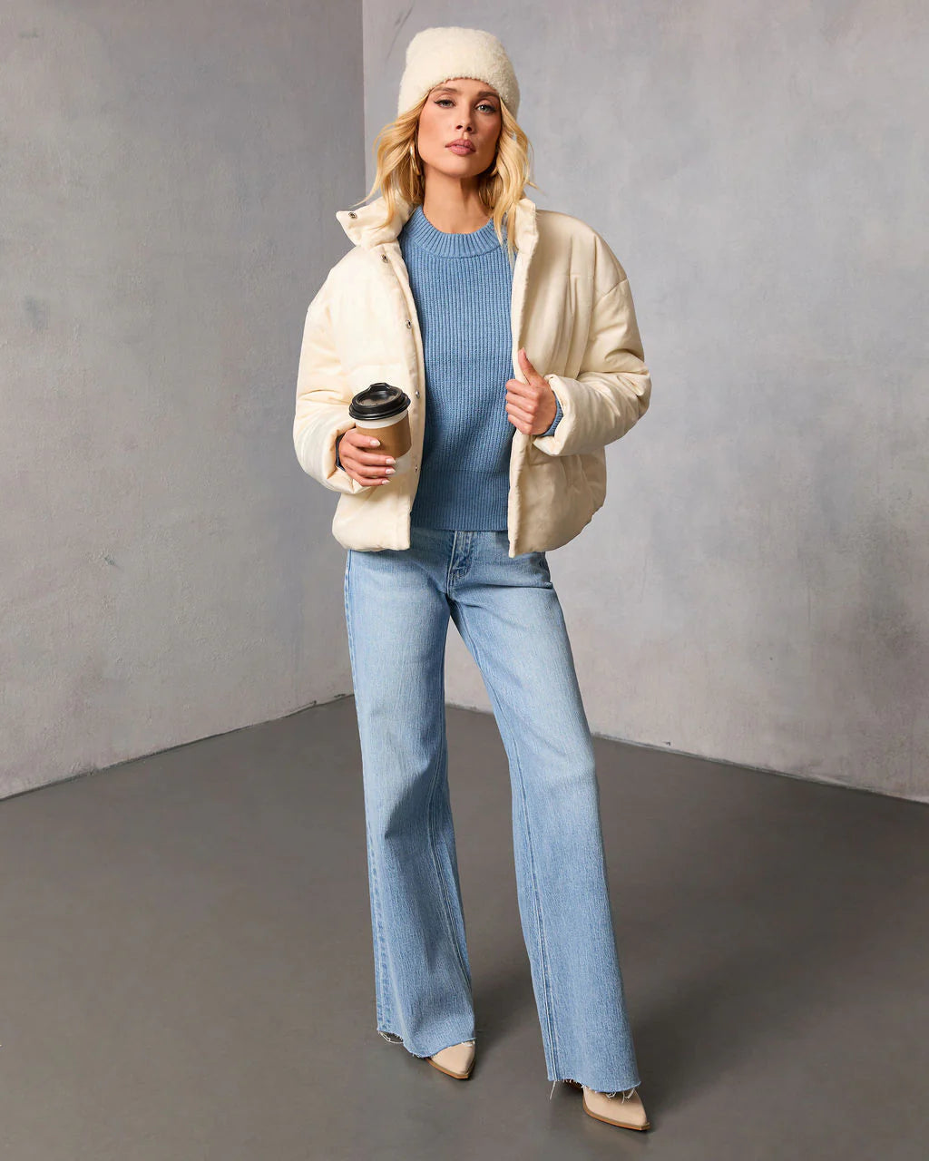 Whilma Ribbed Knit Sweater