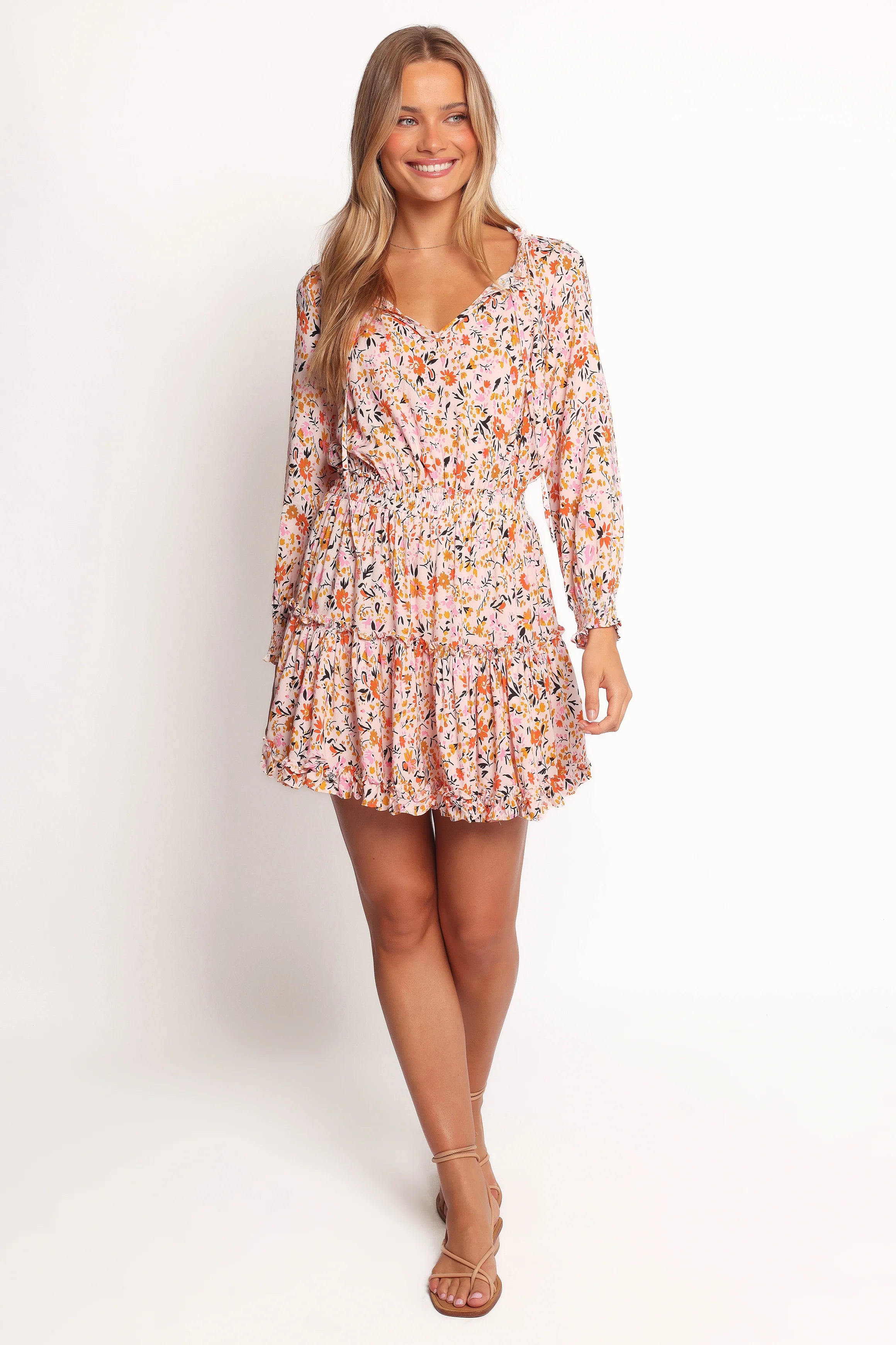 Kealan Dress Pink Ditsy floral