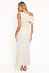 Vesper Maxi Skirt Set Cream