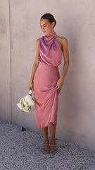 Esther Maxi Dress Baked Rose