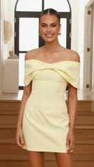 Mia Mini Dress Yellow