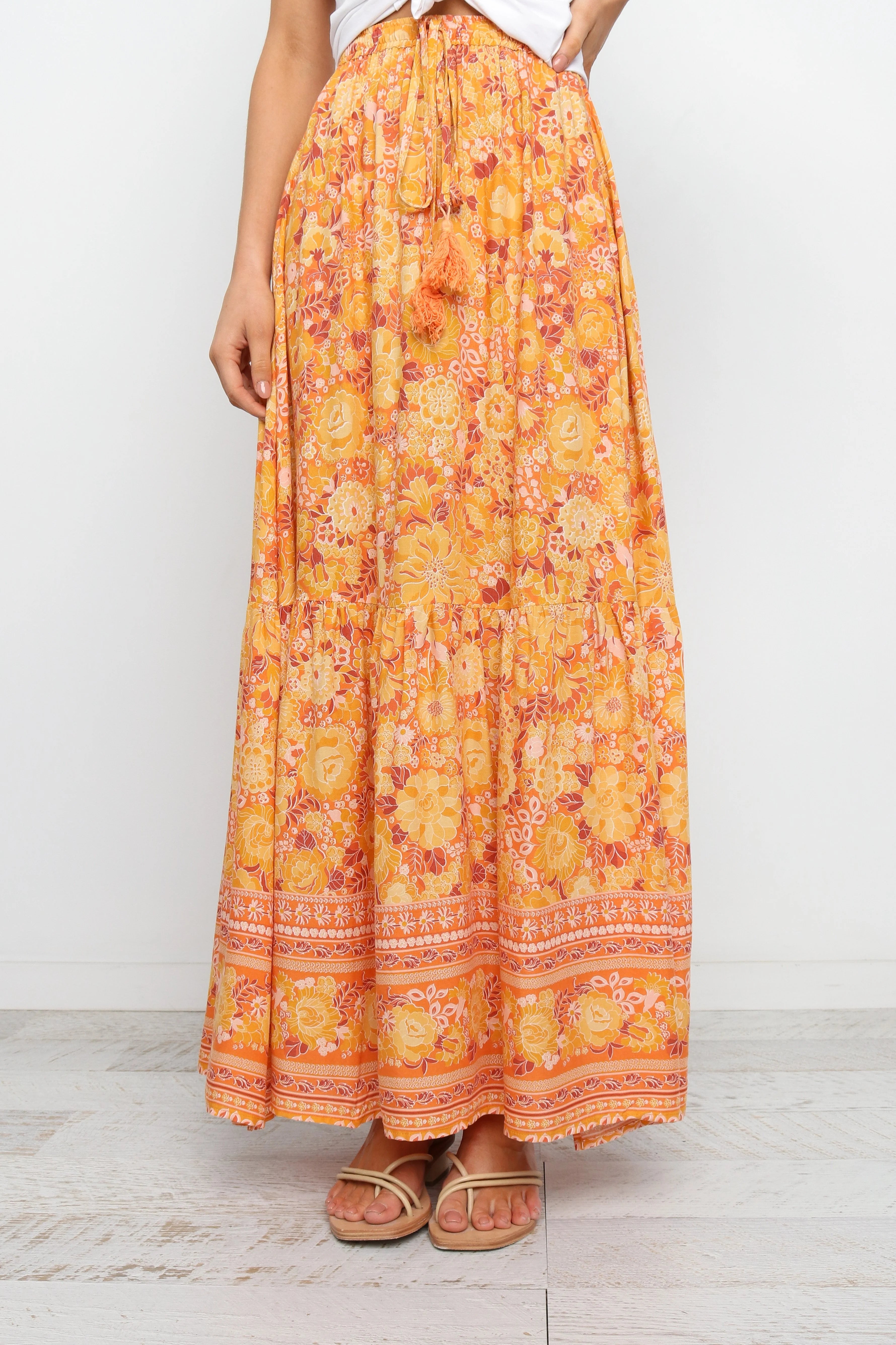 Nyasa Skirt Orange