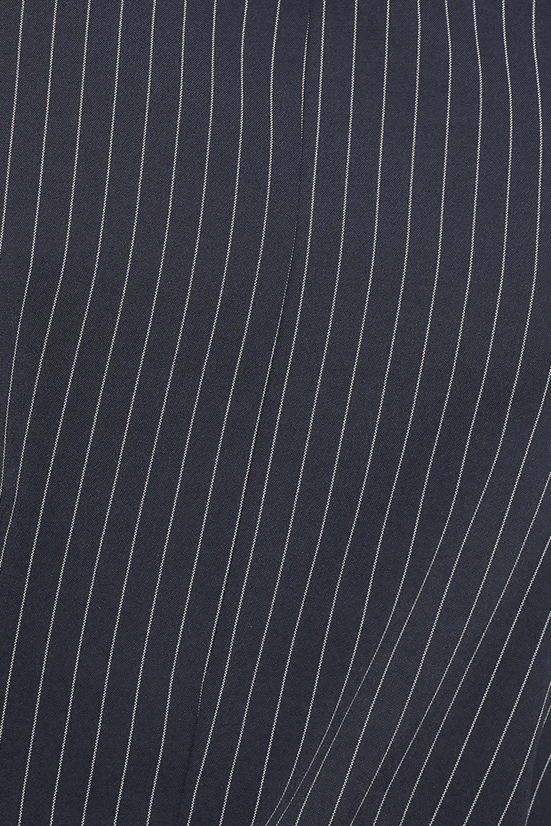 Enda Top Navy White Stripe