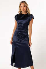 Lisbeth Midi Dress Navy