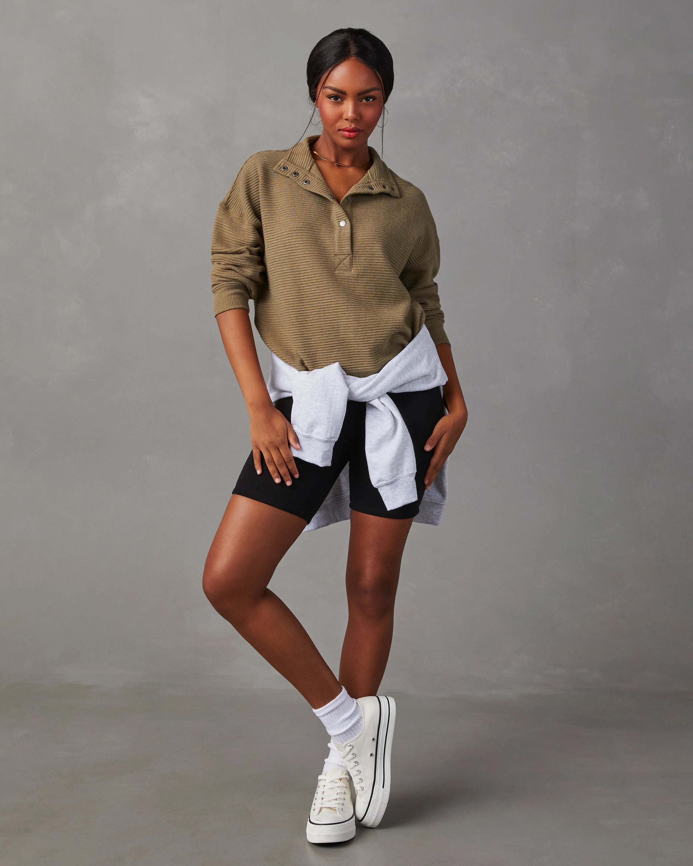 Kinsleigh Collared Pullover Sweater