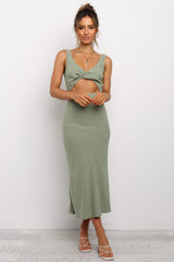 Apollo Dress Olive