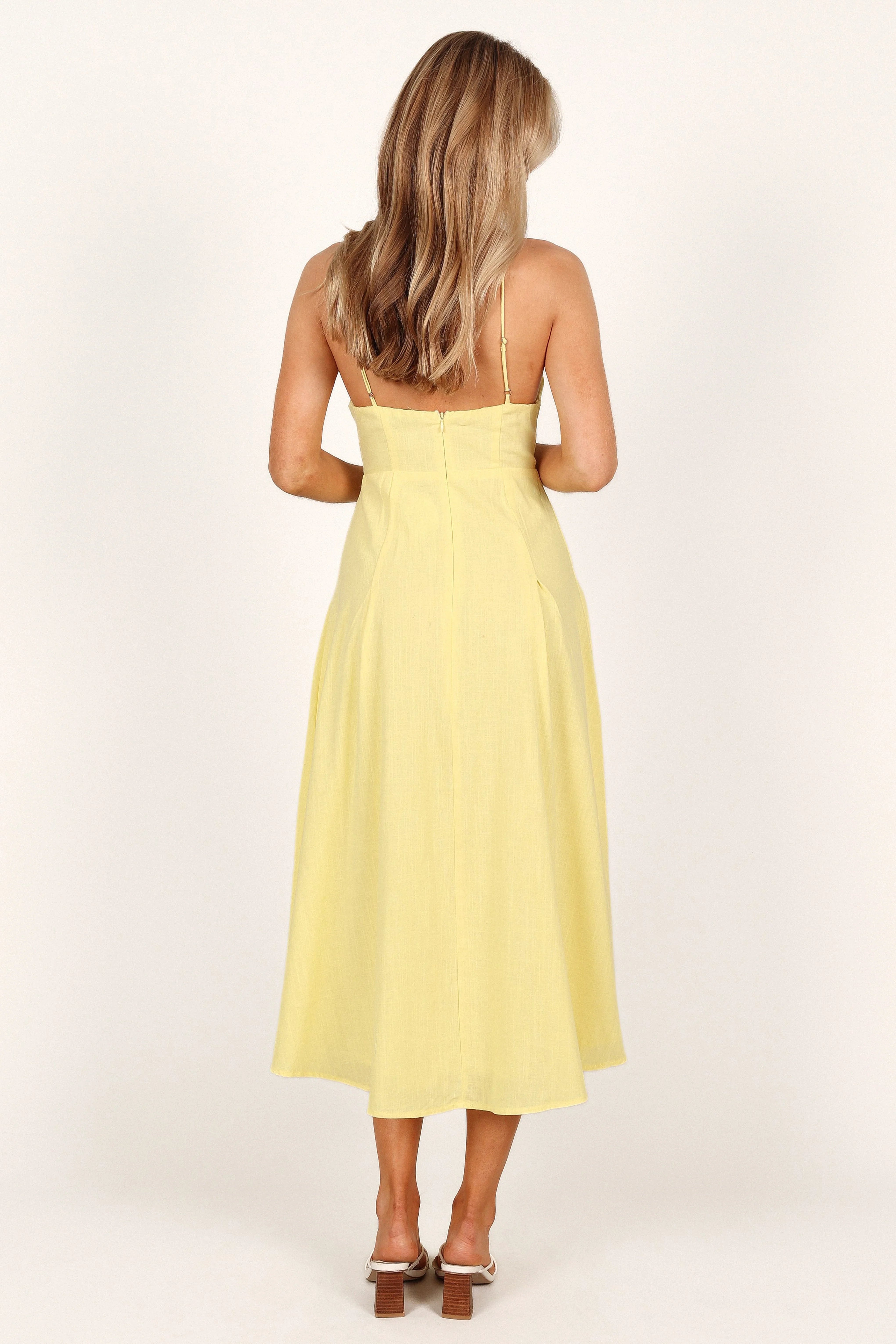 Sondera Midi Dress Yellow