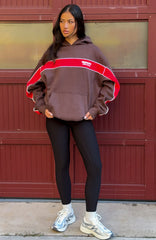 Studio 17 Jules Oversized Hoodie Chocolate