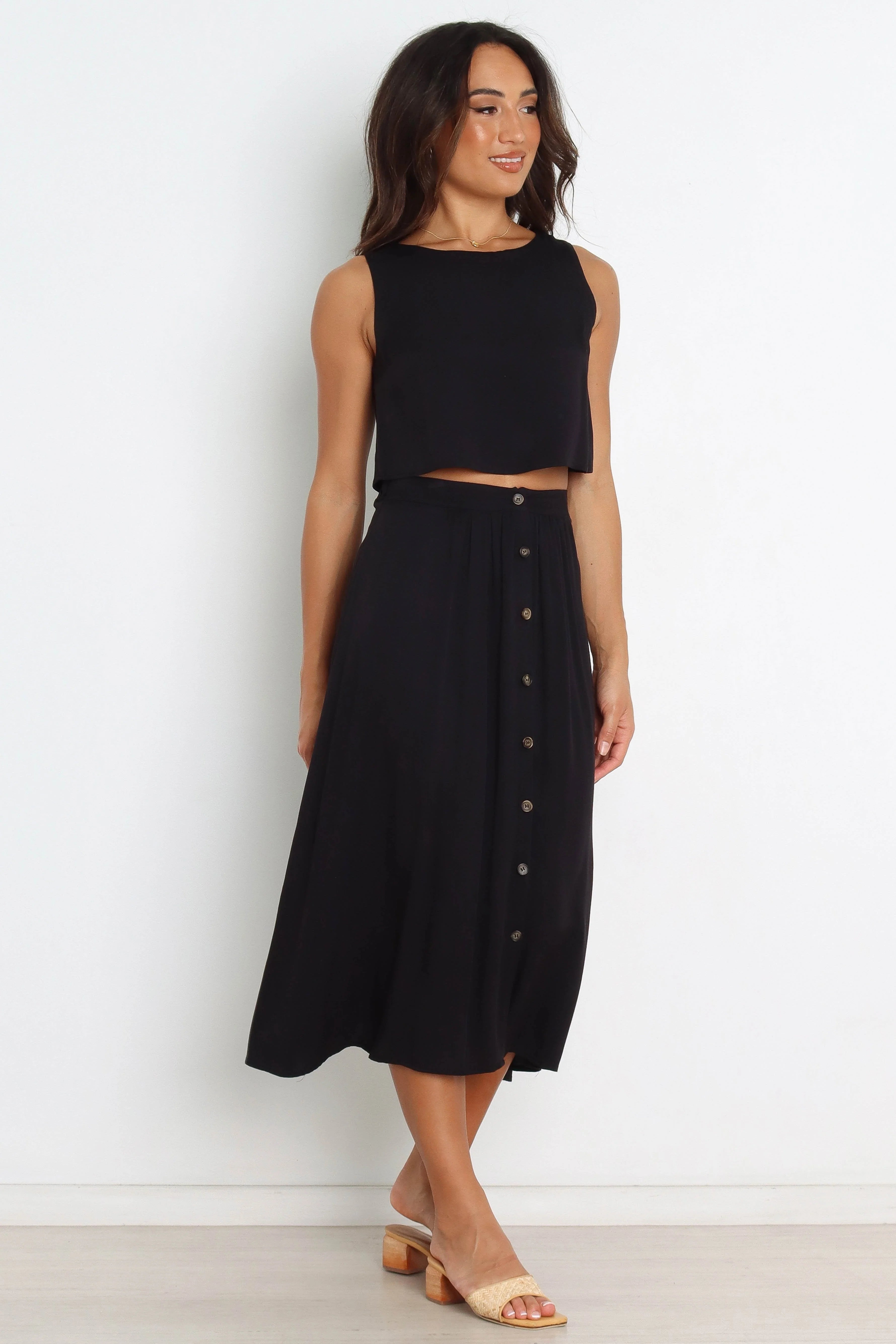Ava Top Black