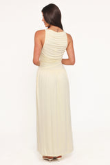Shirley Maxi Dress Butter Yellow