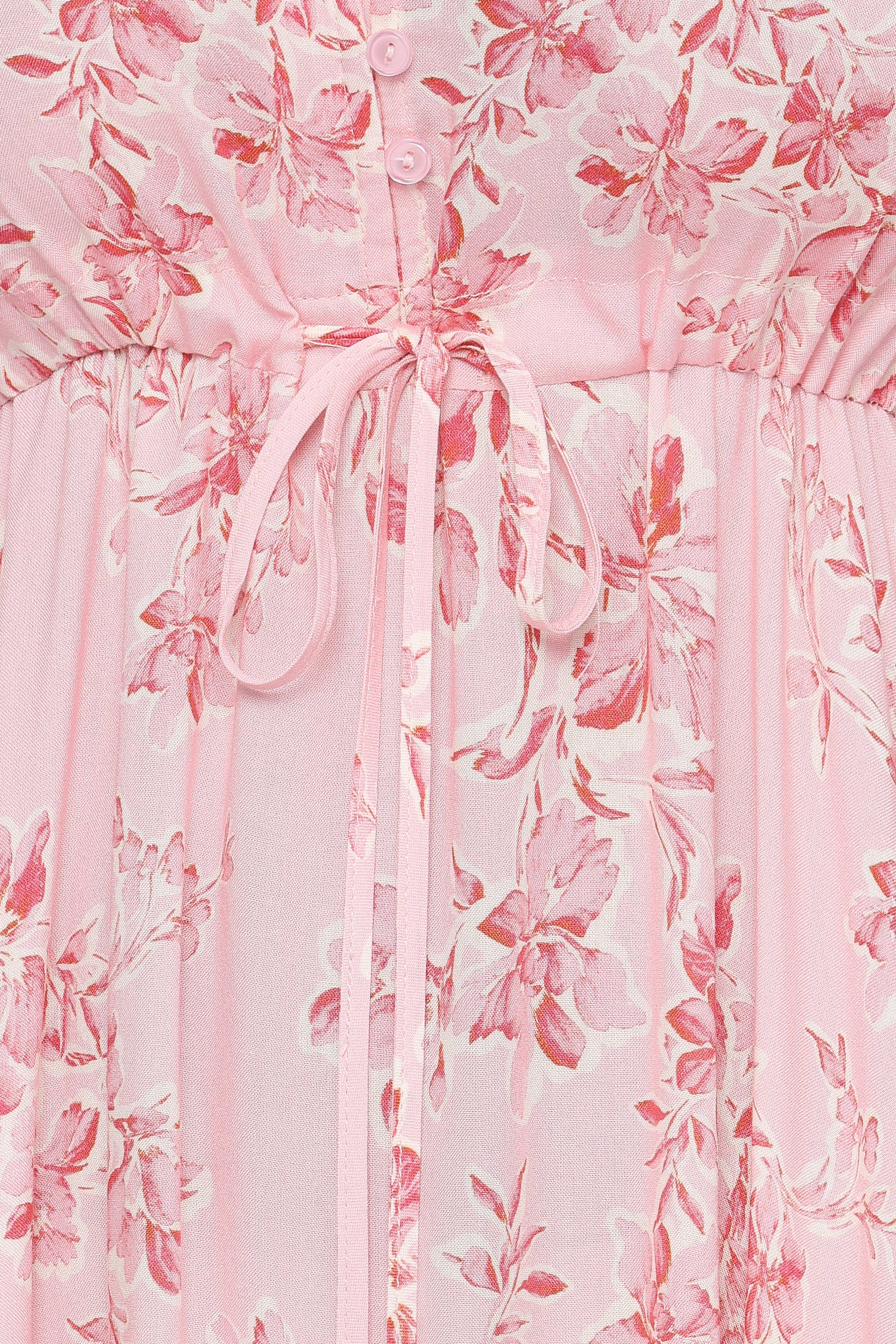 Kelda Dress Rose Pink Floral