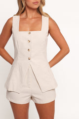 Wenni Short Set Oatmeal