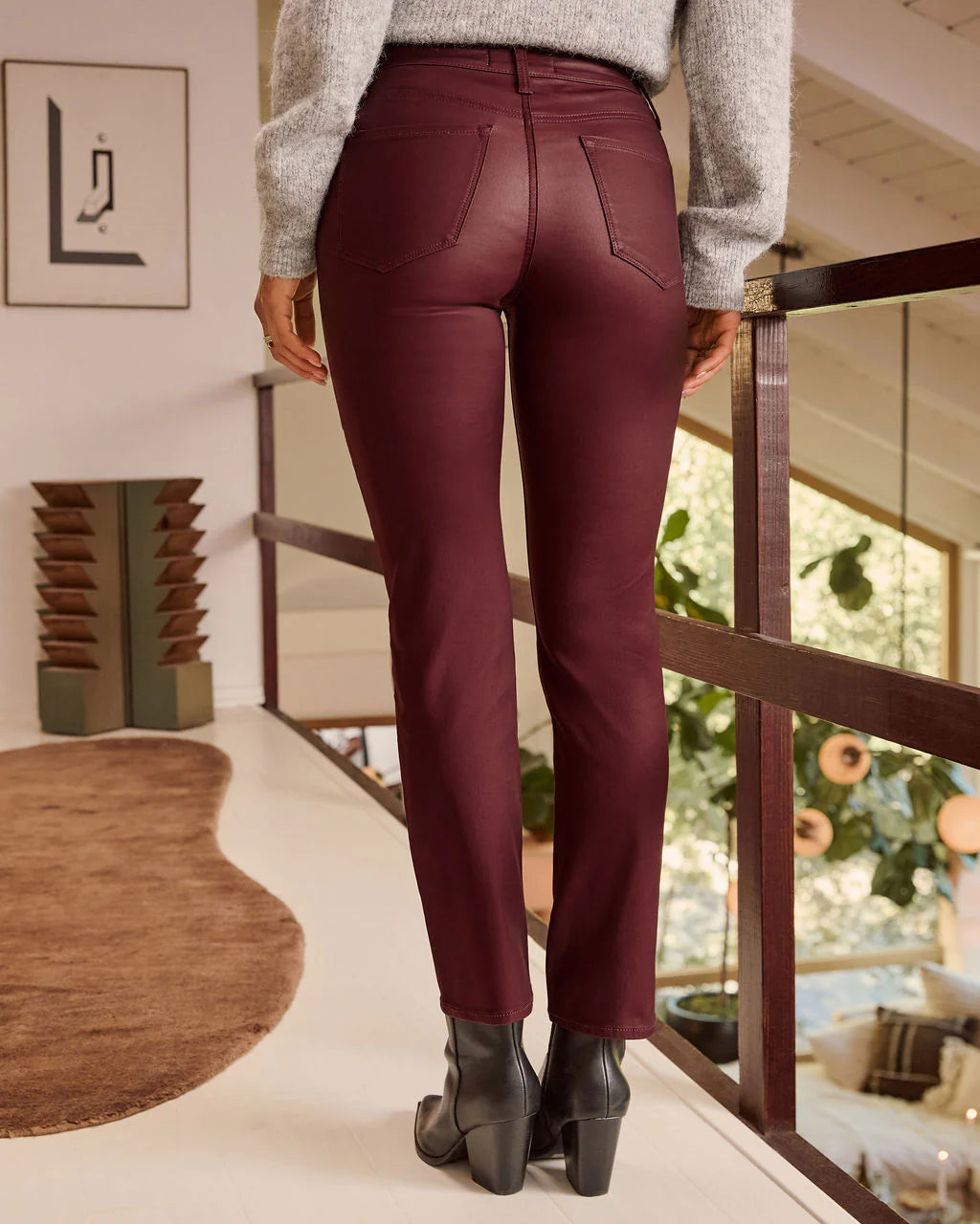 Jameson Super Stretch Coated Denim Jeans