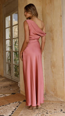 Gigi Maxi Dress Baked Rose