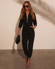 Rinko Tie Waist Jumpsuit