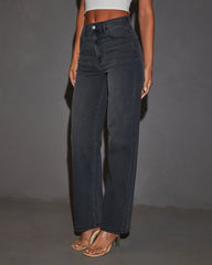VICI Icon Super Stretch High Rise Straight Color Jeans