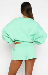 Test Drive Oversized Sweater Mint