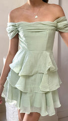 Lanelle Mini Dress Sage