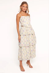 Iveta Midi Dress Multi Floral