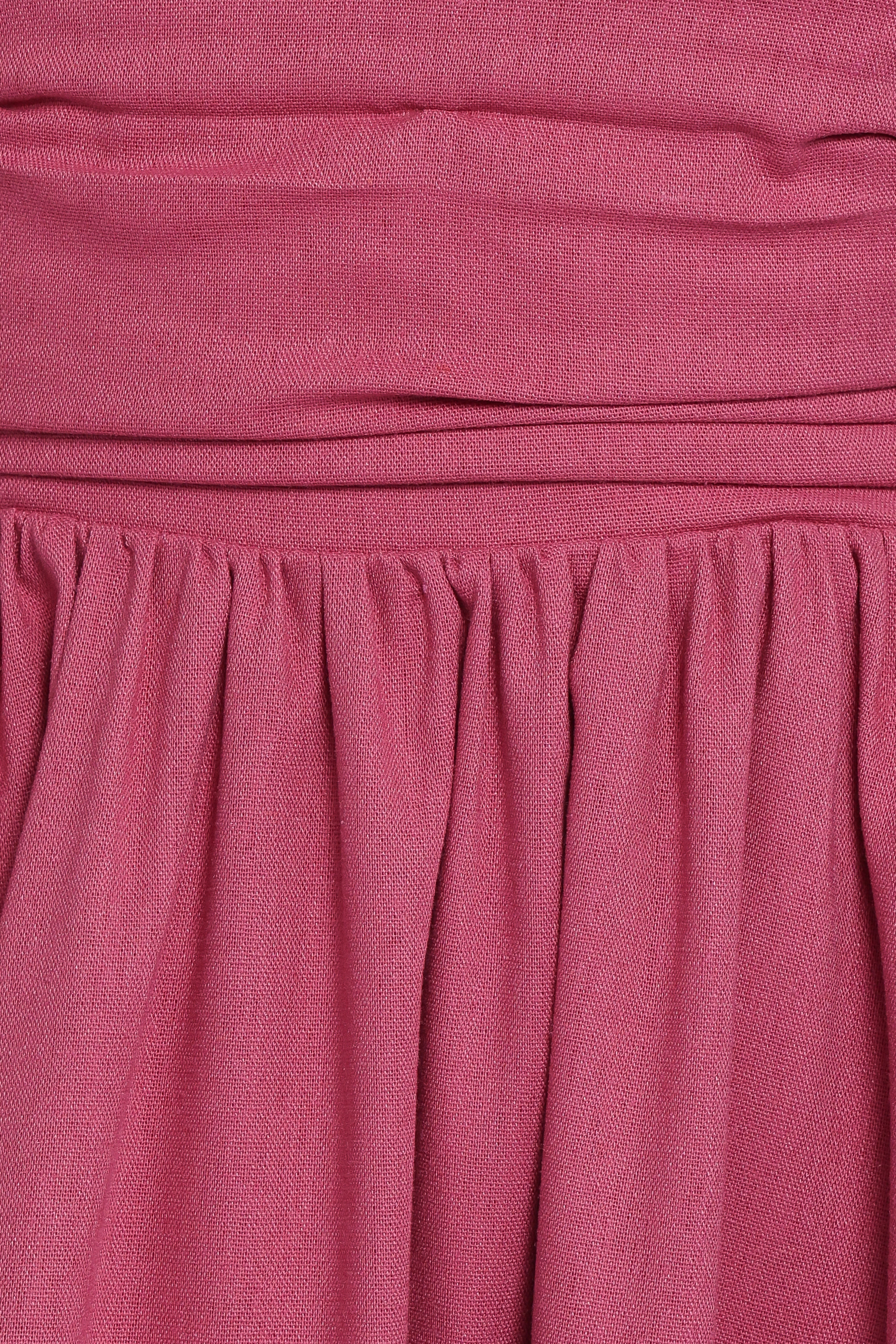 Kayt Strapless Dress Petal Pink
