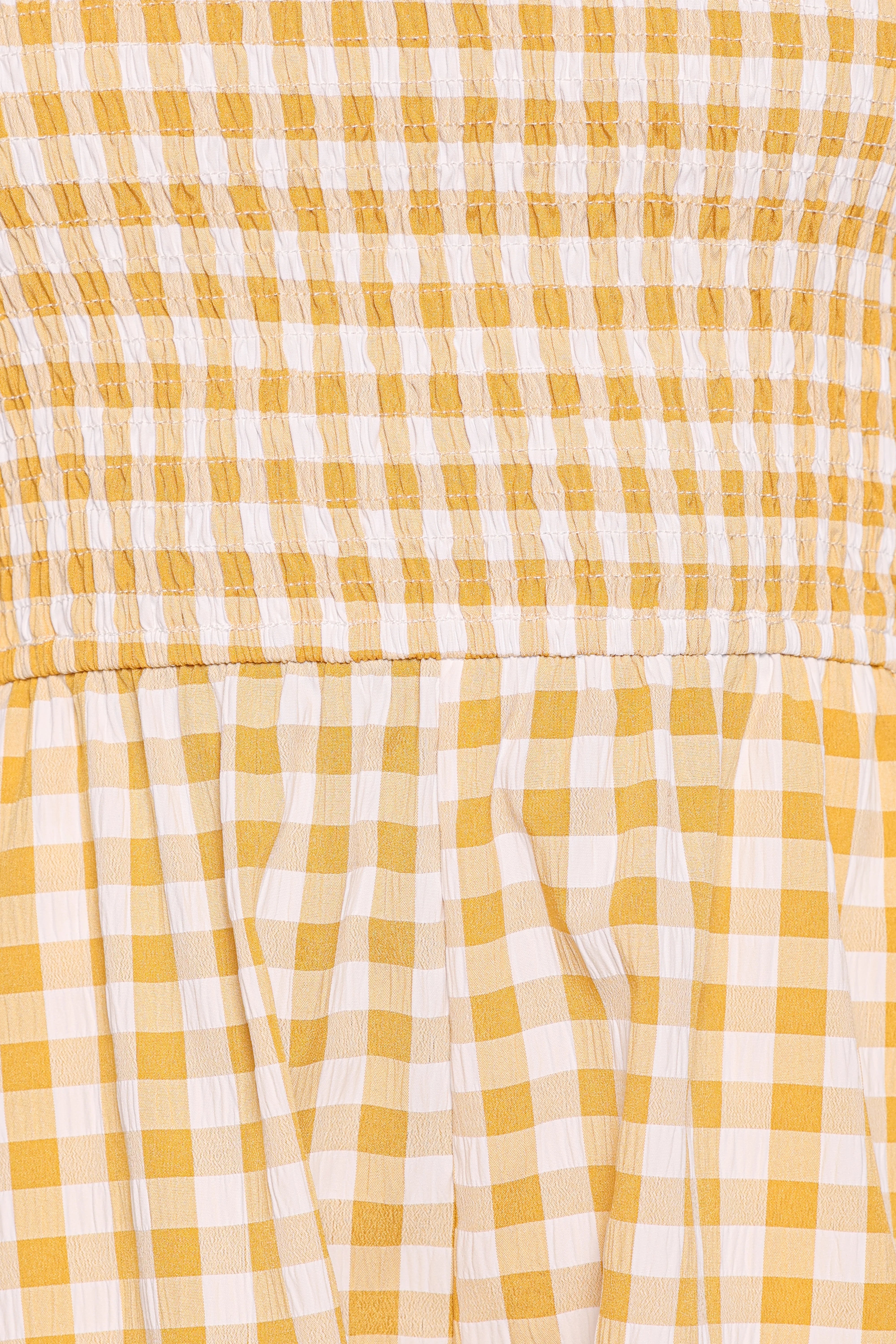 Simo Romper Yellow Gingham