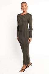 Carlson Maxi Dress Olive
