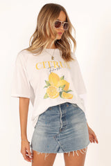 Citrus Tee White