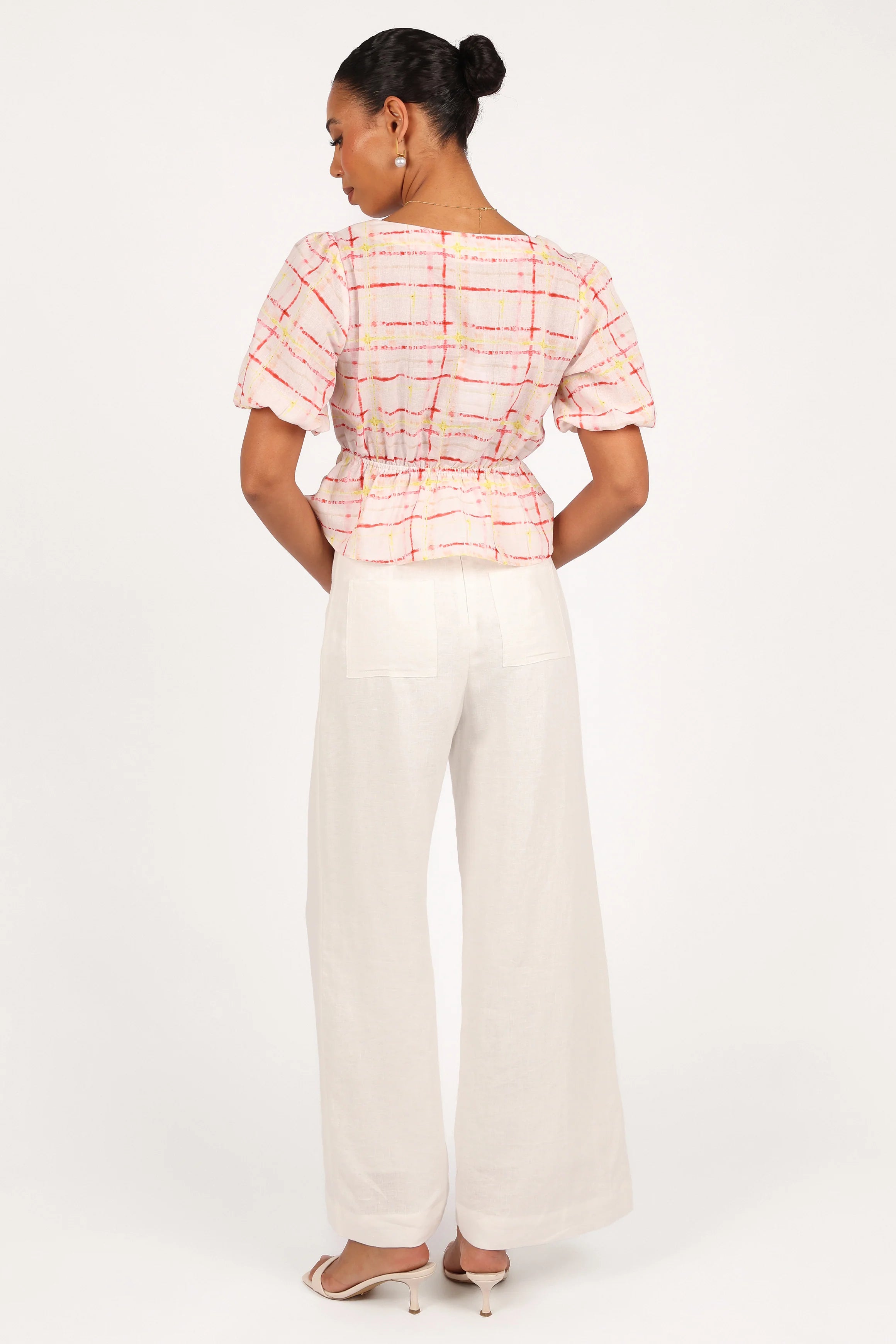 Pippi Top Sunset Check