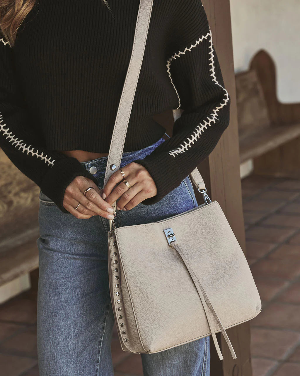 My Beau Leather Bucket Bag
