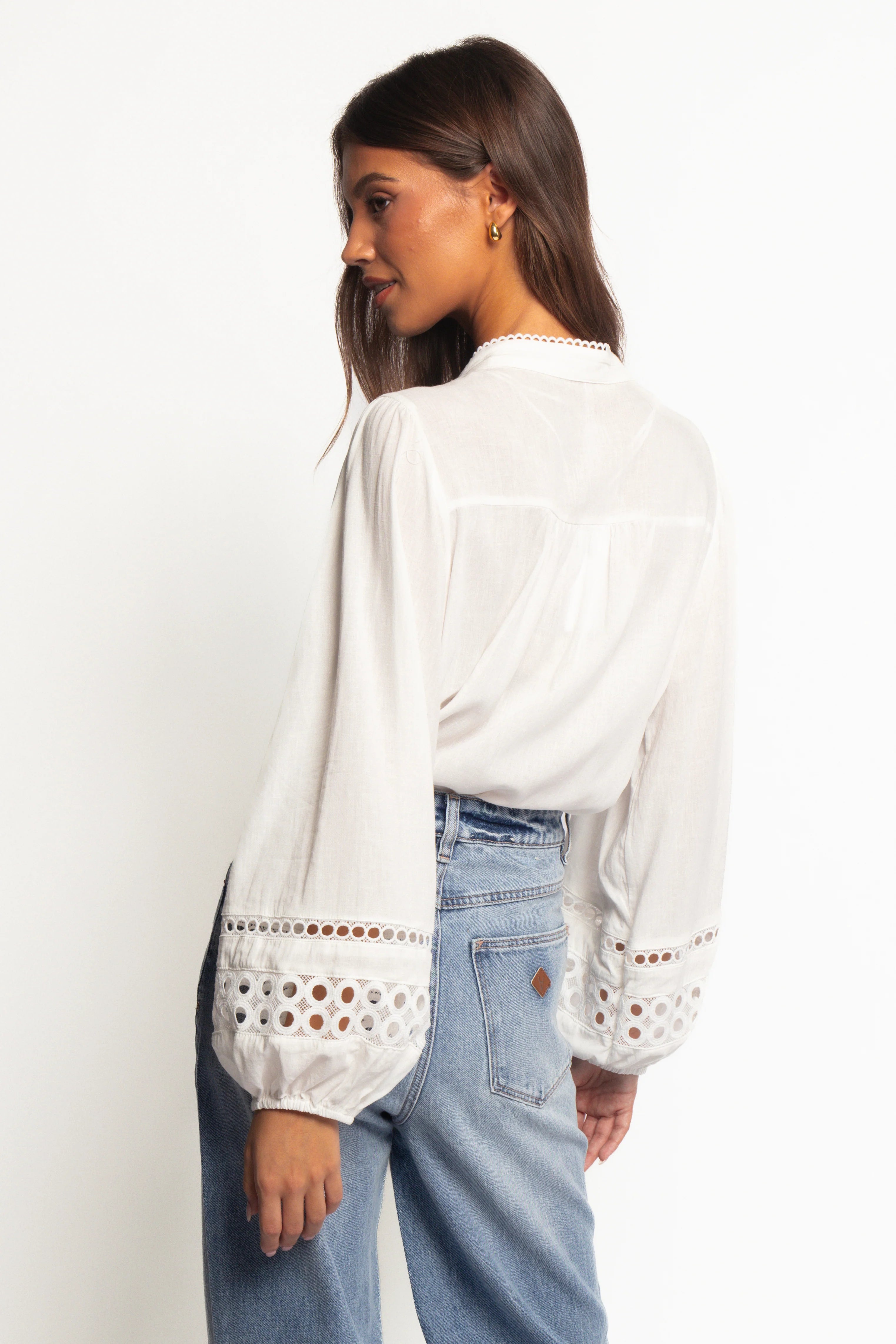 Hani Blouse White